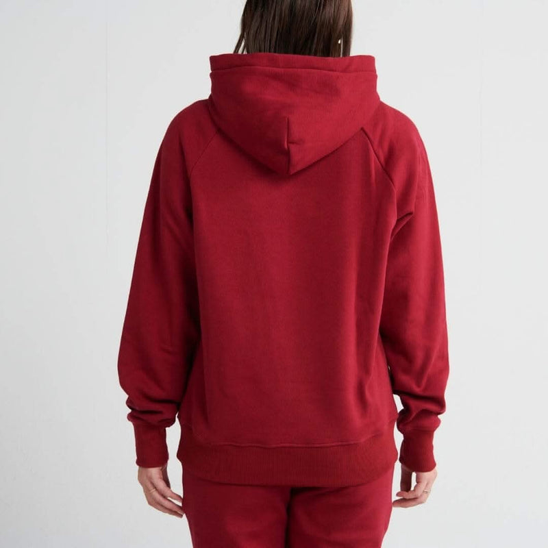 Essential Burgandy Hoodie