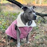 Pink Corduroy Winter Jacket
