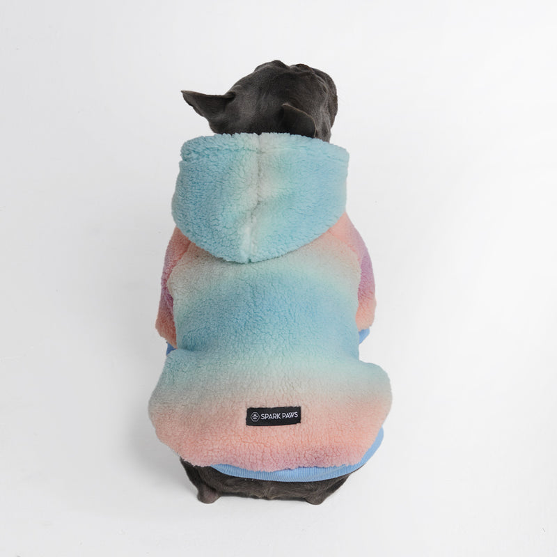 Fluffdreams™ Angst Beruhigung Hunde Hoodie - Pastell Zuckerguss