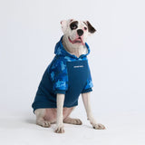 Blaue Tarn-Hundehoodie