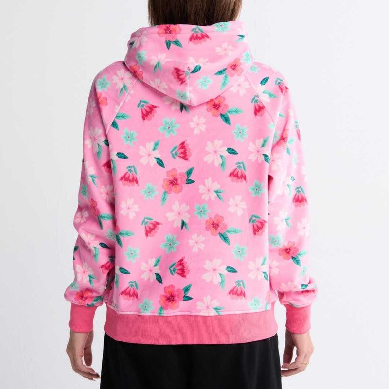 Blossom Kapuzenpullover - Rosa