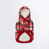 Red Plaid Hoodie