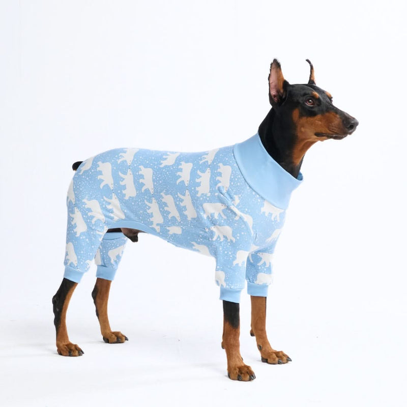 Hunde Pyjama - Schnee-Eisbär