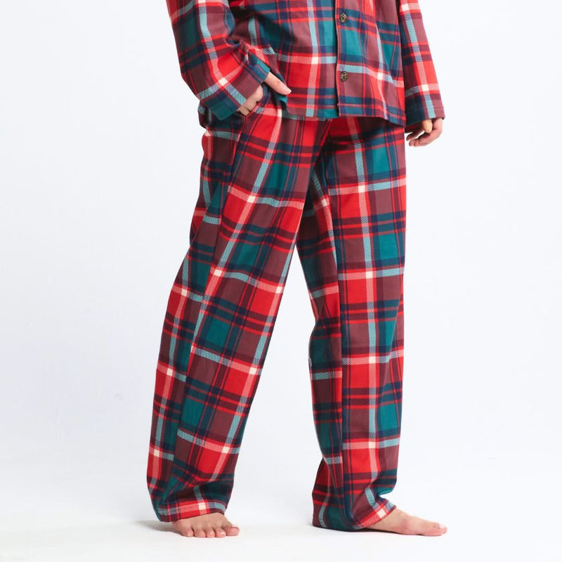 Green Red Plaid PJ