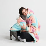 Fluffdreams™ Angst Beruhigung Hunde Hoodie - Pastell Zuckerguss