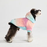 Fluffdreams™ Angst Beruhigung Hunde Hoodie - Pastell Zuckerguss