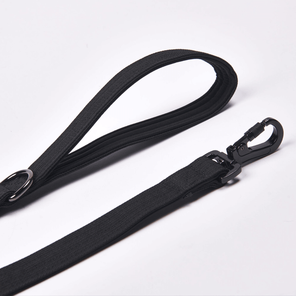 Black Neoprene Leash